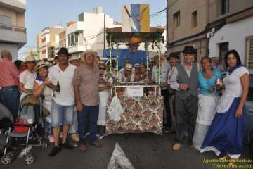 Romerías del Carmen en Marpequeña, Medianía y Las Huesas (Foto TF y TA)